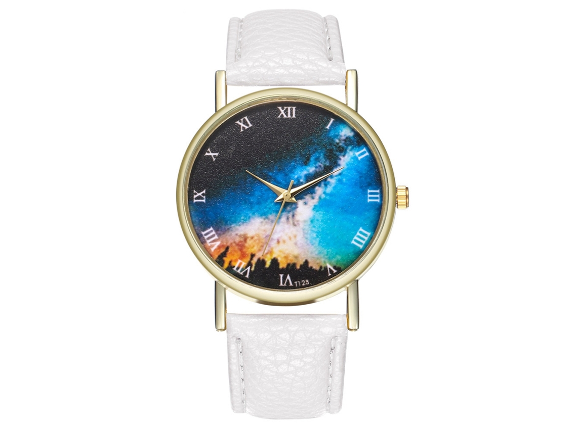 Relógio Star Lady Star Masculino Young Trend Quartz Branco T123-a