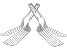 Conjunto Cabilock Com 2 Pinças De Cozinha Em Aço Inoxidável Cabo Antiderrapante E Espátula Multifuncional Para Virar