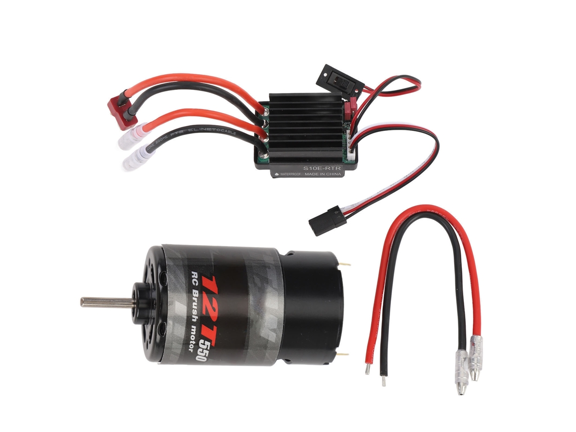 Motor de escova 550 para carro RC off road 1/10 S/MARCA