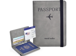 Porta Passaporte De Viagem, Com Proteção Rfid, Adequado Para Aeroportos, Férias, Cruzeiros E Viagens Profissionais