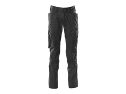 Calças Grandes Com Bolsos Para Joelheiras Accelerate 18579 Preto 52 / 35 MASCOT