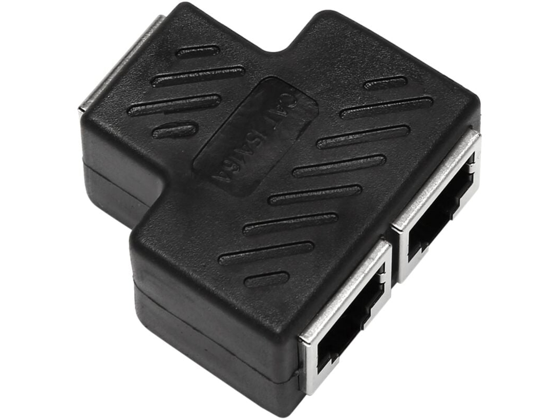 Cabo De Extensão De Rede Ethernet Lan Com Conector Divisor Rj45 De 2 Portas Aquaforge (1 Unidade)