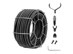 Espiral De Limpeza De Canos 30m Com 4 Cortadores Para Tubos 100 200mm Tekmaquinas