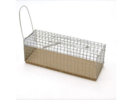 Ratoeira Com Base De Madeira E Malha Ultra Resistente Reutilizável Interior E Exterior Caussade