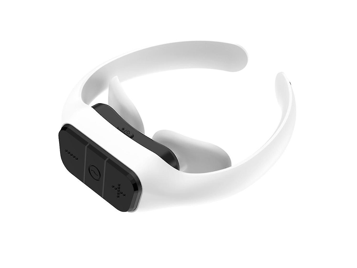 Massageador De Pescoço Inteligente Com Aquecimento E Sem Fio Portátil Aquaforge (branco)