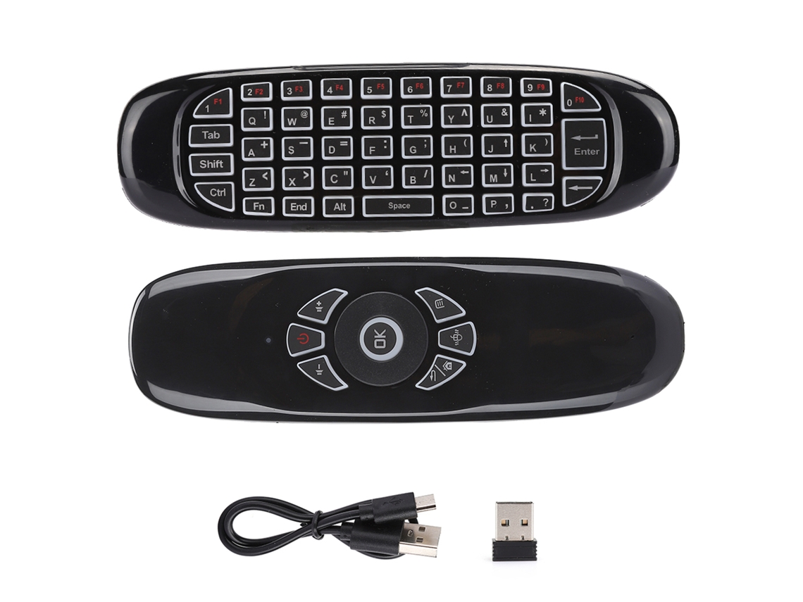 CONTROLE REMOTO SEM FIO COM TECLADO MARCA Mali