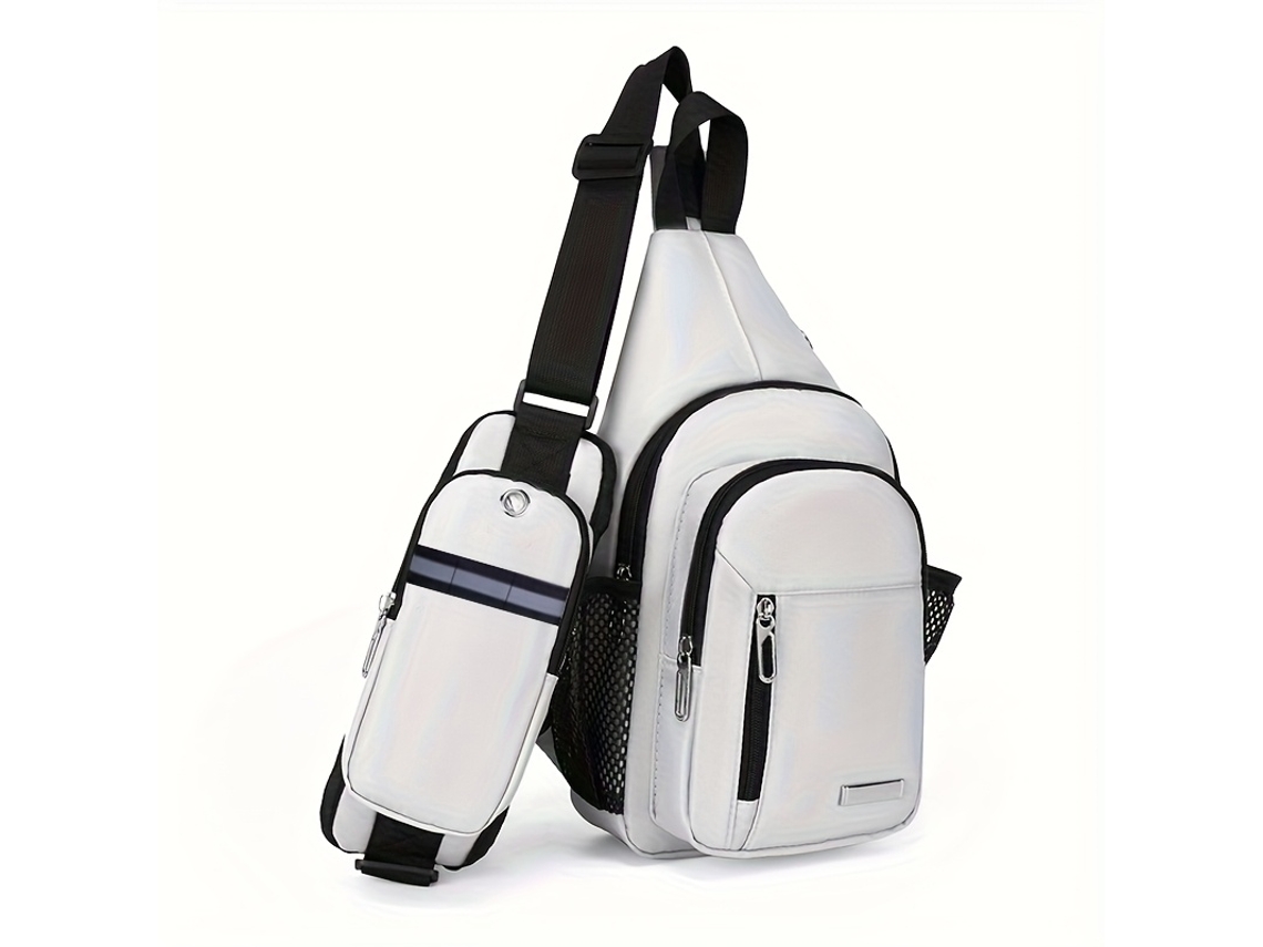 Bolsa Transversal, Bolsos, Porta celular, Multifuncional, Caminhada, Ciclismo, Camping AQUAFORGE