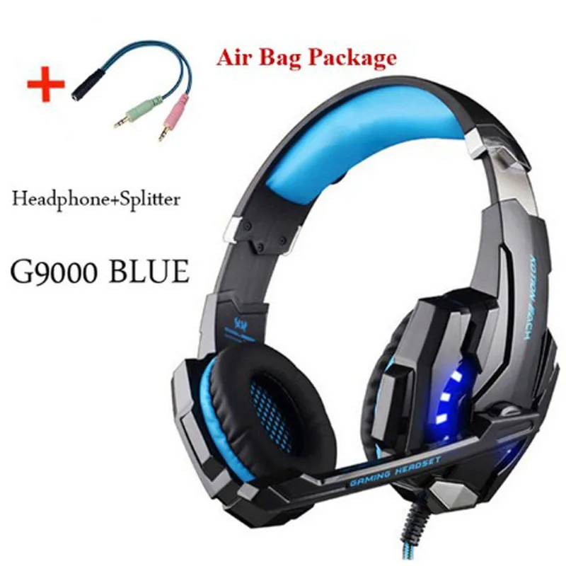 (g9000 01) Fone De Ouvido Para Jogos Com Som Estéreo De Graves Profundos E Microfone