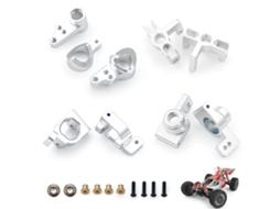 Mali peças de Upgrade Steering Cup C Hub Carrier para Carro Rc Wltoys 1/14 144001 Acessórios