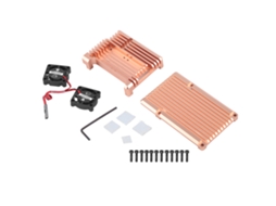 Awts caja Protectora com Dois Ventiladores de Resfriamento para Raspberry Pi 3 Modelo B B+