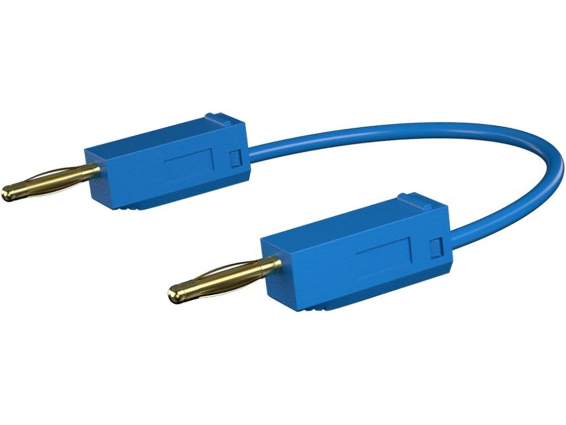 Conector Banana - Cabos De Teste - Cm - Azul