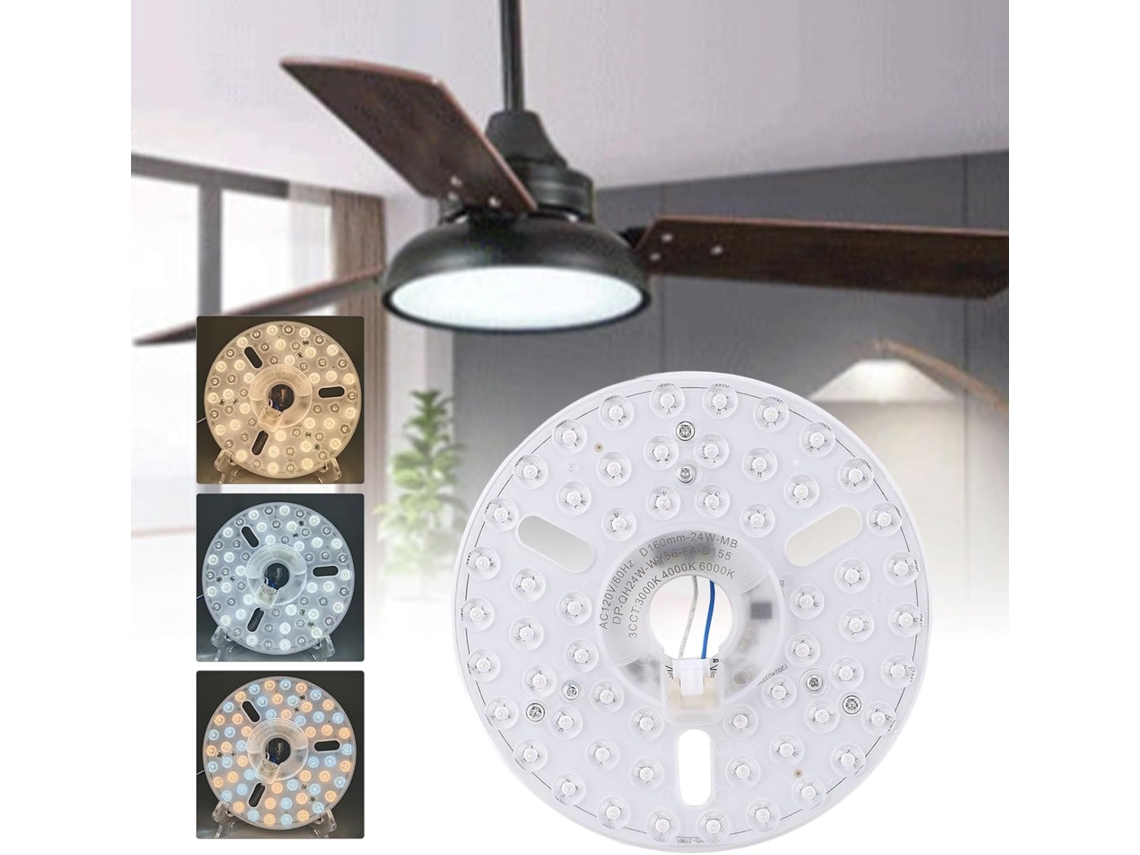 Ventilador De Teto Led De 6,3 Polegadas Para Substituição