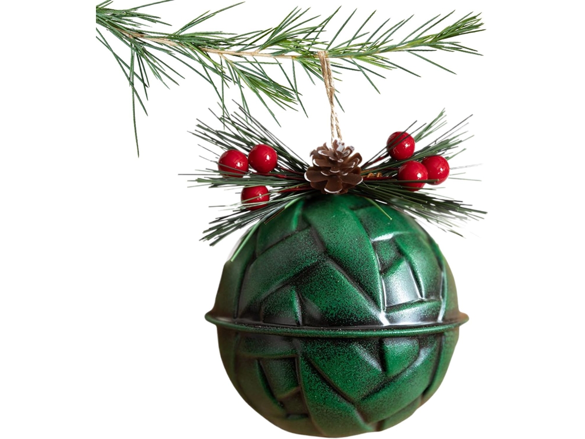 Sino De Natal, Pingente De Sino De Metal Colorido Para Árvore |