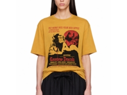 Rockinstone Horror Movies Countess Dracula Poster Solid Ginger Adult T-shirt Size:s