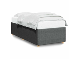 Bed Frame, Bed Frames Vidaxl Cinzeto Tecido (100 X 200 Cm)
