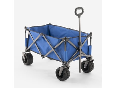 Carrinho Dobrável 4 Rodas Portátil 100kg Jardim Praia Sandy Stark