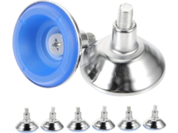 Canight Conjunto De 8 Rodízios Niveladores Ajustáveis Para Móveis Em Ferro Resistente