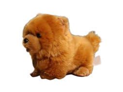 Brinquedo De Pelúcia De Cachorro Chow Cute 25cm(10 Polegadas) Animal De Pelúcia Macio Boneco Fluffy Travesseiro Decoração Para Sofá Quarto Presentes
