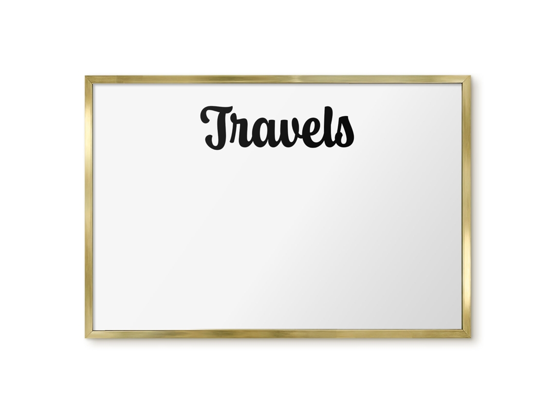Magnetic Board For Wall Travels For The Bedroom Espelharte (60x40 Cm)