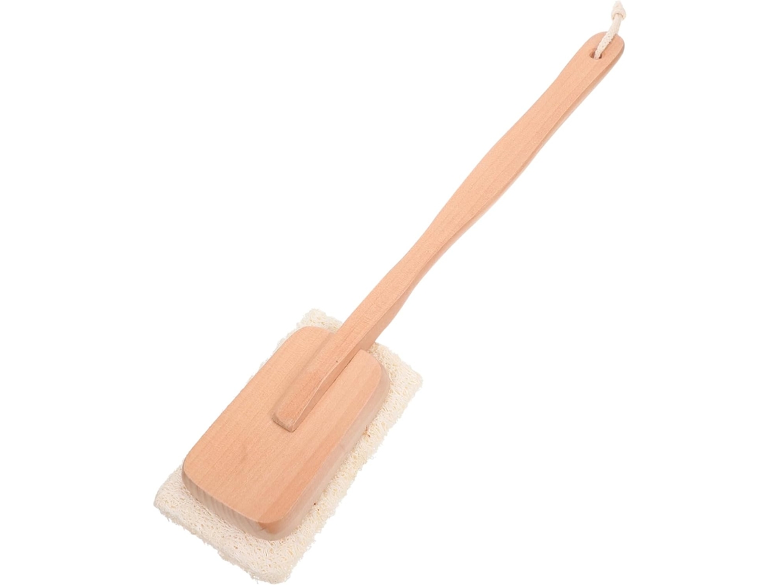 Esponja De Bucha Vegetal Natural Galpada Para Esfoliação, Limpeza Corporal E Banho Prática