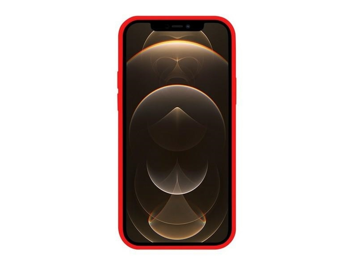 Capa Magsafe para iPhone 12 MERCURY Silicone Vermelho