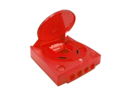 Capa De Plástico Transparente Translúcida Para Sega Dreamcast E Console De Videogame Dc Retro, Peças De Reposição, Branca Ly Ebike