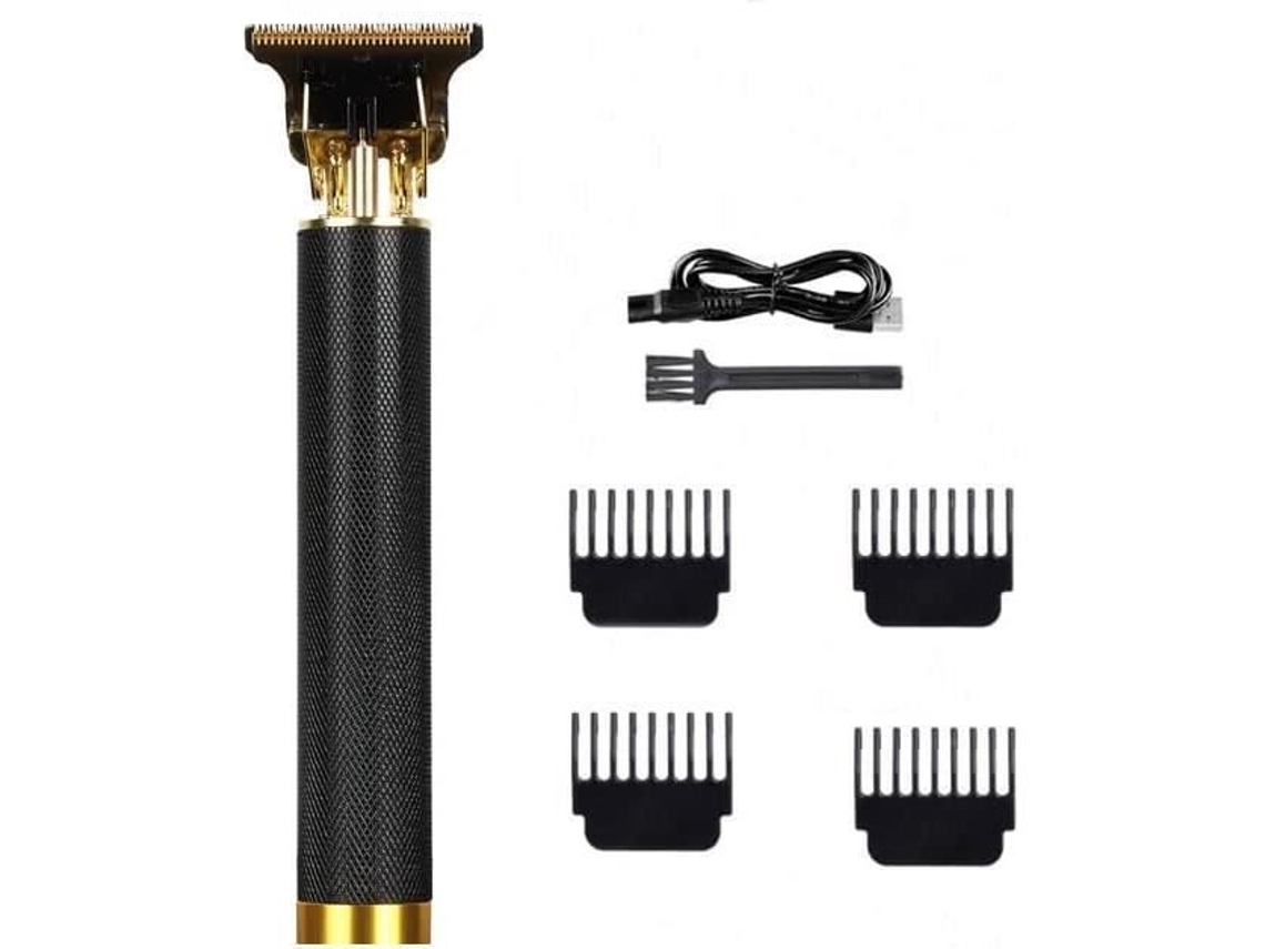 Máquina de Cortar Cabelo Profissional Luoccia Aparador de Móveis Aparador de Cabelo Masculino Cabeleireiro Recarregável Usb Aparador de Barba Elét