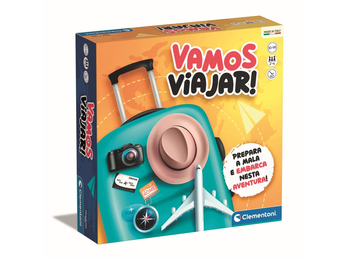 Clementoni - Jogo Vamos Viajar!