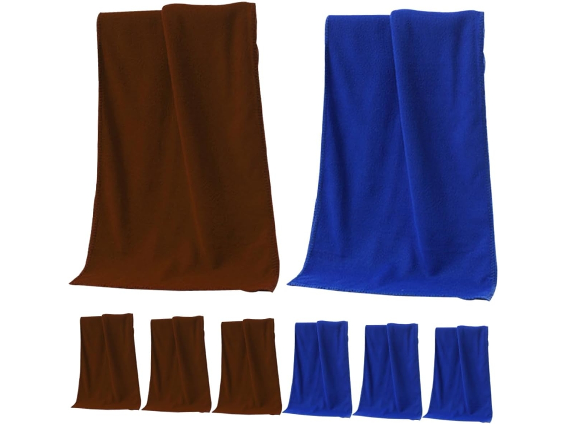 Conjunto De 8 Toalhas De Limpeza De Microfibra, Para Casa E Cozinha