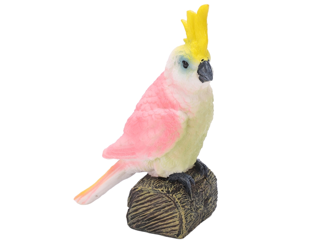 Mali estátua de Papagaio Simulada Lifelike Modelo Educacional Decoração Brinquedo Plástico