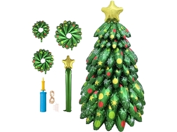 Árvore De Natal Inflável | Decoração Inflável Iluminada Para Uso Interno E Externo