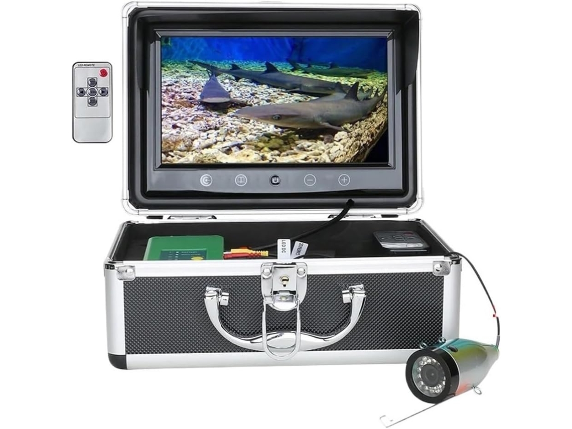 para Pesca no Gelo, Pesca em Lagos e Pesca em Barcos: Câmera Subaquática com Tela Hd SFUSHOS