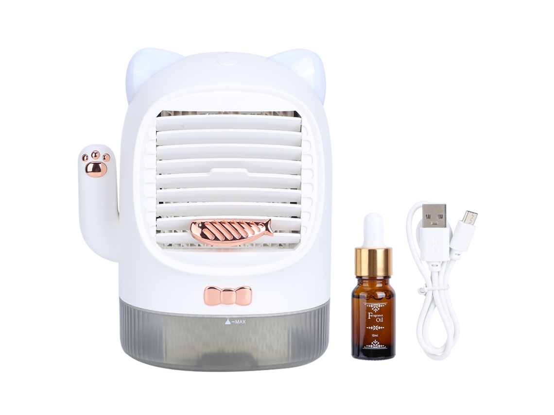 Ventilador de Mesa Portátil com Uv para Resfriamento