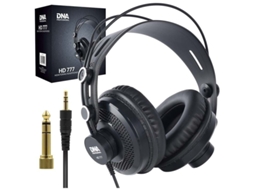 DNA HD 777 Auscultadores de Estúdio Semiabertos, DNA Professional