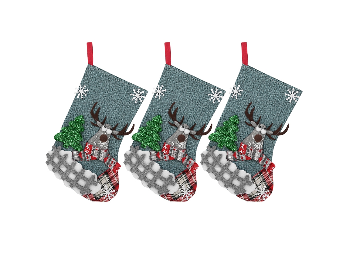 Meias De Natal Presentes E Decoração De Árvore