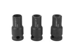 3pcs Soquete de Parafuso Duplo cabeça Full thread Aço Cromo Molibdênio M6/m8/m10 para Móveis Embutidos