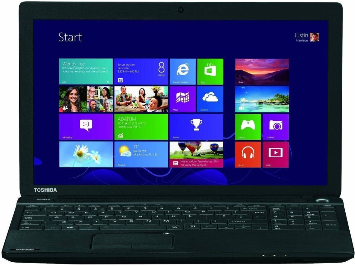 Portátil TOSHIBA C50D-A-133 (Outlet Grade A - 15.6'' - AMD E1-2100 - 4 GB - 500 GB - AMD HD 8210)
