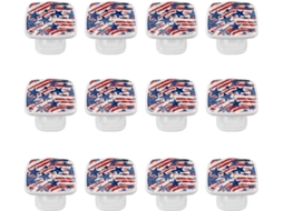 Puxadores Quadrados Para Armários De Cozinha, Puxadores Para Gavetas De Cômoda, 12 Peças, Bandeira Americana 4de Julho