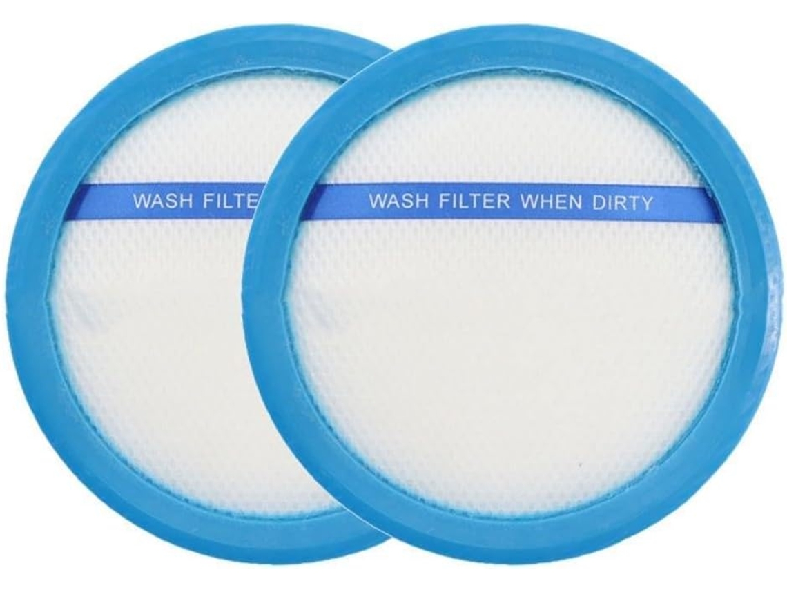 Pacote Com 2 Filtros Laváveis Para Aspirador De Pó Hoover Uh74210