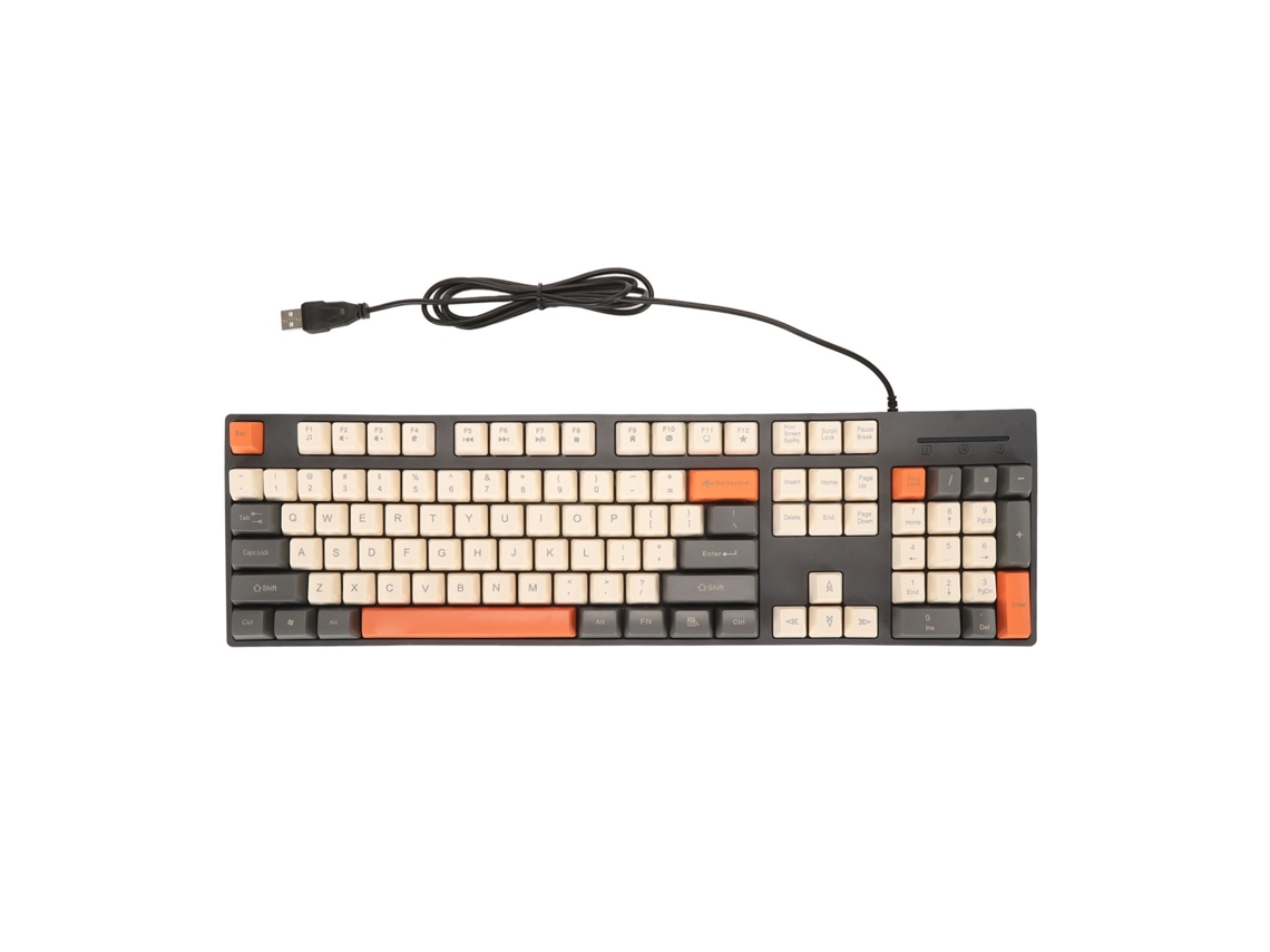 Teclado com Fio 104 Teclas LAXISCREED
