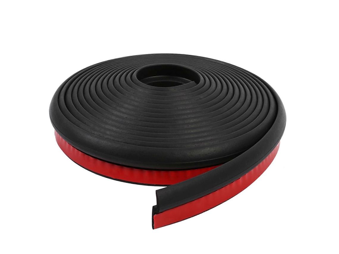 Lurelia Borracha Vedante Para Automóvel Em Forma De Z Epdm 4 M 2,3 Cm 3 Cm Preto Compatível Com Encaixe Universal Para A Maioria Dos Carros Traseiro