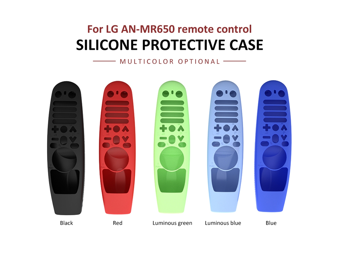 2026zentro-capa Protetora De Silicone Para Controle Remoto Lg An-mr600/an-mr650/an-mr18ba/an-mr19ba