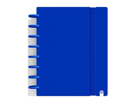 Livro Cuaderno Ingeniox A5 80h Cuadricula Azul Oscuro De Desconocido (espanhol)