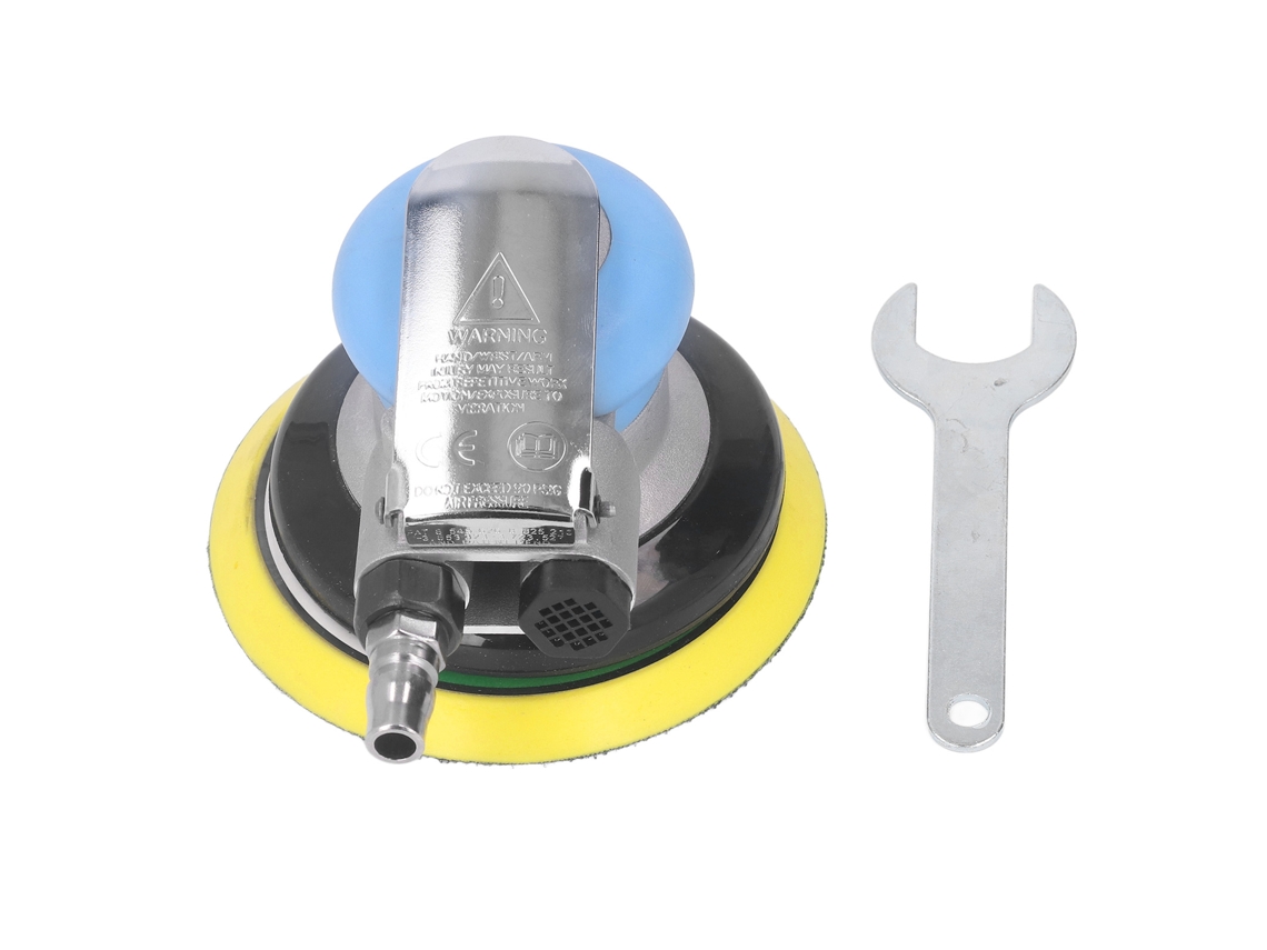 Lixadeira Orbital Neumática De 5 Polegadas 12000rpm Máquina De Lixar Manual Para Veículos E Móveis