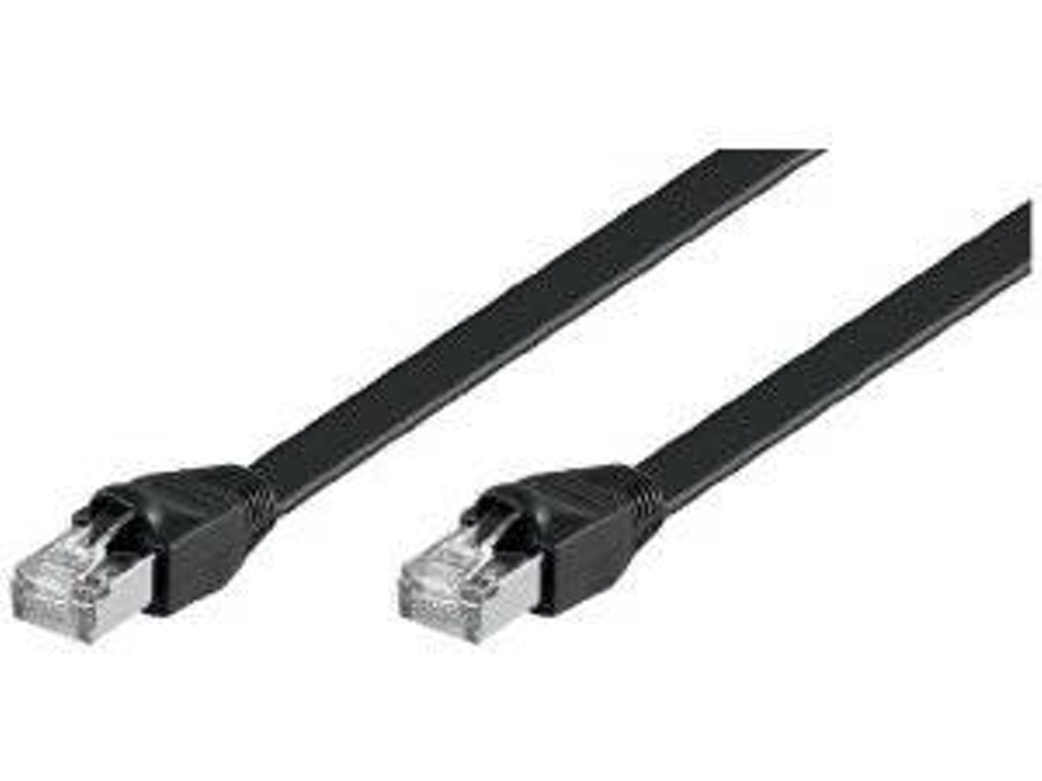 Cabo de Rede GOOBAY (RJ45 - 7 m - Preto)