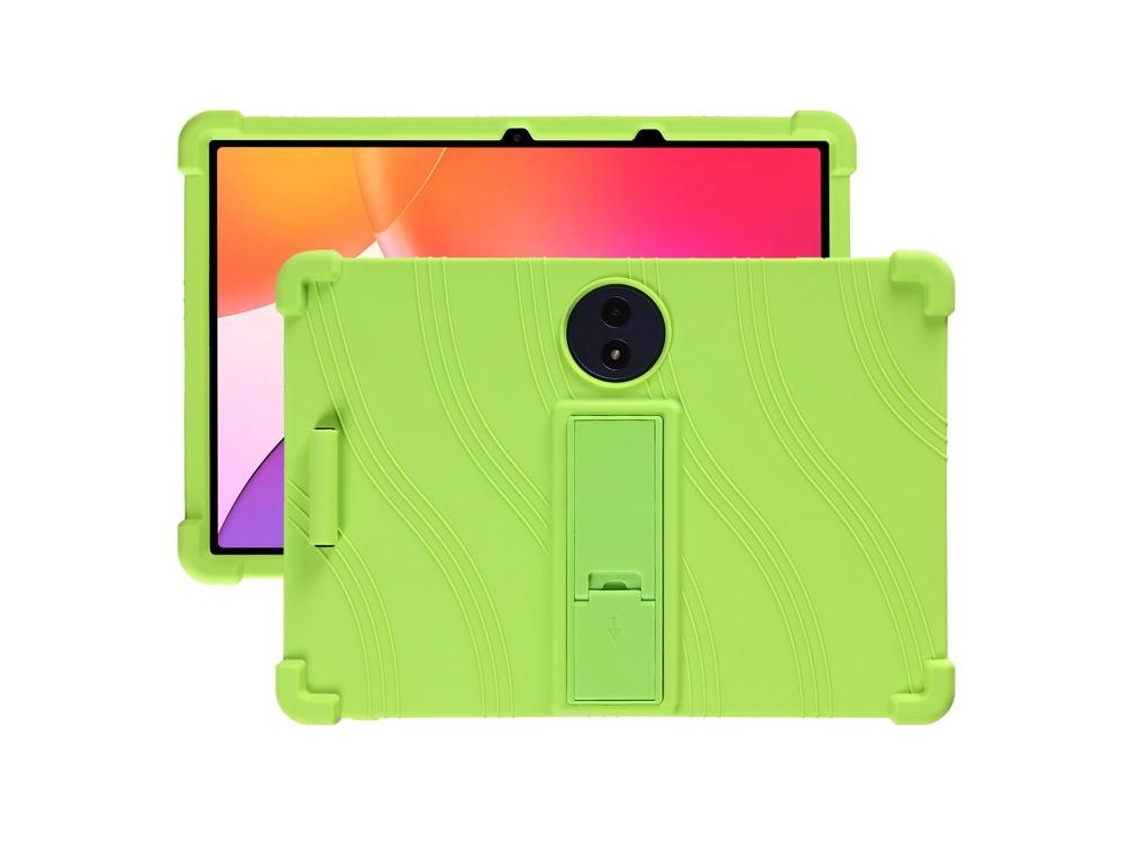 Capa De Silicone Anti‑choque Halinuia Com Suporte, Cor Verde Para Tablet Tcl Tab A1 Plus 12.2 2026