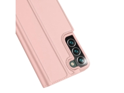 Capa Dux Ducis Samsung Galaxy S20 Plus e S11 Livro Cor-De-Rosa