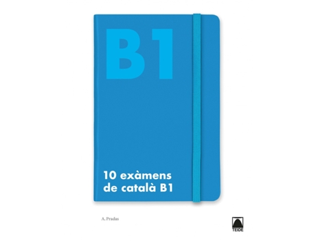 Livro 10 Exàmens De Català B1 de Albert Pradas Casas (Catalão)