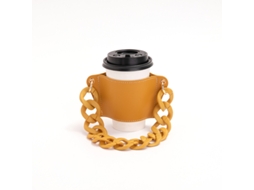 Suporte Portátil para Chávenas de Café com Corrente, DUREFORWARD
