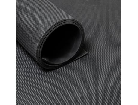 Tapete de borracha em rolo SBR Cobra 4mm - 2 camadas - Largura 200 cm